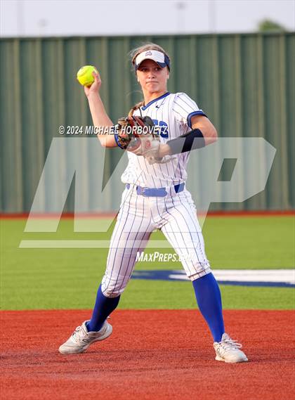 Thumbnail 1 in Plano West @ Allen (UIL 6A Softball Bi-District) photogallery.