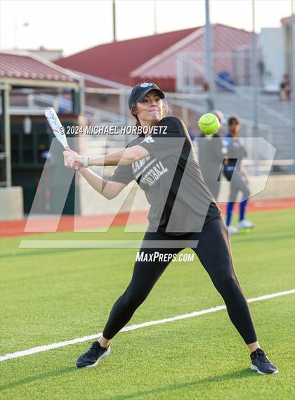 Thumbnail 3 in Plano West @ Allen (UIL 6A Softball Bi-District) photogallery.
