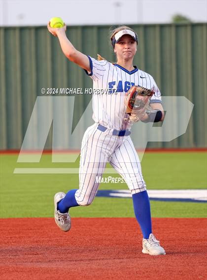 Thumbnail 2 in Plano West @ Allen (UIL 6A Softball Bi-District) photogallery.