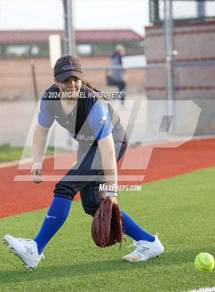 Thumbnail 1 in Plano West @ Allen (UIL 6A Softball Bi-District) photogallery.