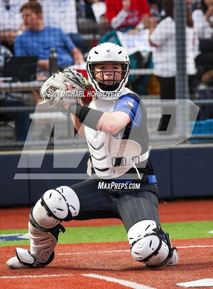 Thumbnail 1 in Plano West @ Allen (UIL 6A Softball Bi-District) photogallery.
