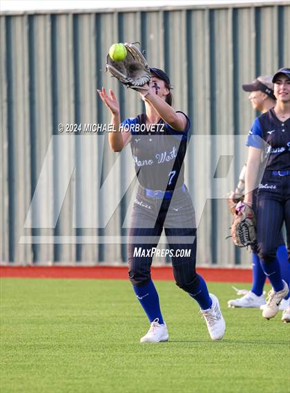 Thumbnail 3 in Plano West @ Allen (UIL 6A Softball Bi-District) photogallery.