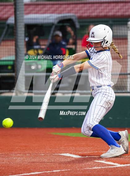 Thumbnail 2 in Plano West @ Allen (UIL 6A Softball Bi-District) photogallery.