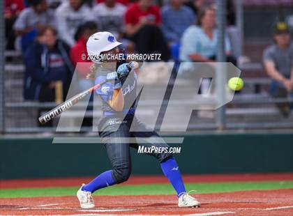 Thumbnail 1 in Plano West @ Allen (UIL 6A Softball Bi-District) photogallery.