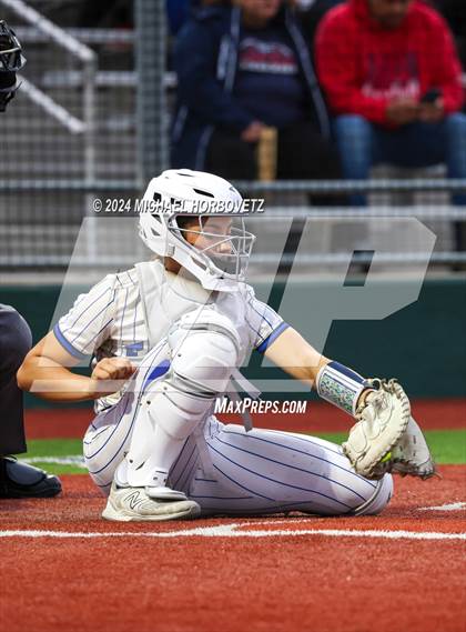Thumbnail 3 in Plano West @ Allen (UIL 6A Softball Bi-District) photogallery.