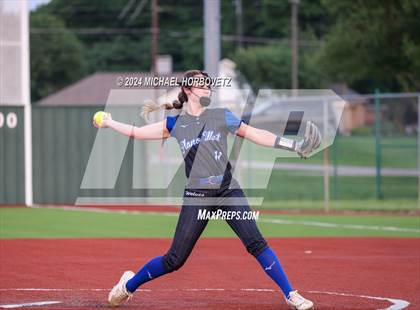 Thumbnail 3 in Plano West @ Allen (UIL 6A Softball Bi-District) photogallery.