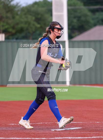 Thumbnail 3 in Plano West @ Allen (UIL 6A Softball Bi-District) photogallery.