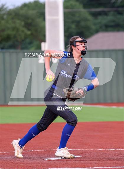 Thumbnail 1 in Plano West @ Allen (UIL 6A Softball Bi-District) photogallery.