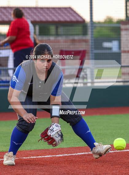 Thumbnail 3 in Plano West @ Allen (UIL 6A Softball Bi-District) photogallery.