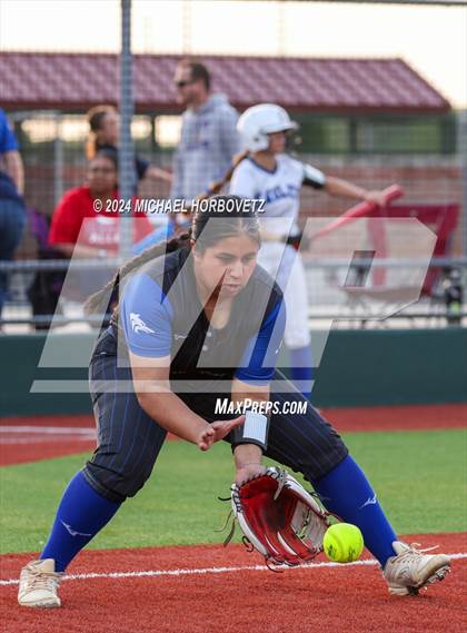Thumbnail 3 in Plano West @ Allen (UIL 6A Softball Bi-District) photogallery.