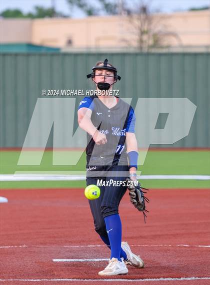 Thumbnail 1 in Plano West @ Allen (UIL 6A Softball Bi-District) photogallery.