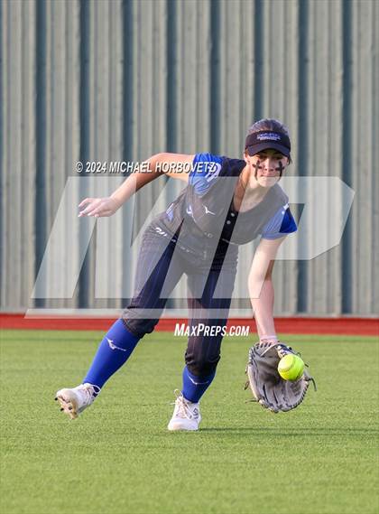 Thumbnail 1 in Plano West @ Allen (UIL 6A Softball Bi-District) photogallery.