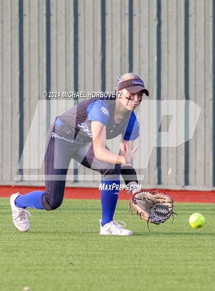 Thumbnail 3 in Plano West @ Allen (UIL 6A Softball Bi-District) photogallery.