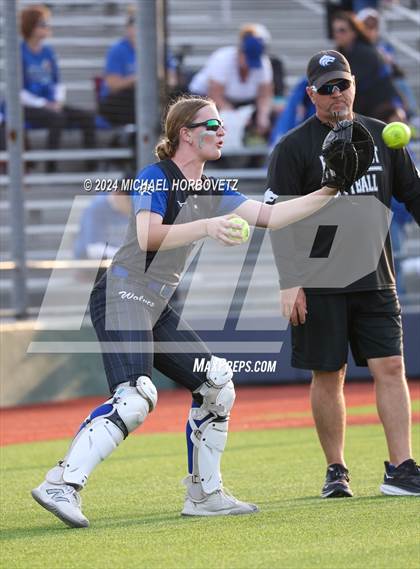 Thumbnail 2 in Plano West @ Allen (UIL 6A Softball Bi-District) photogallery.