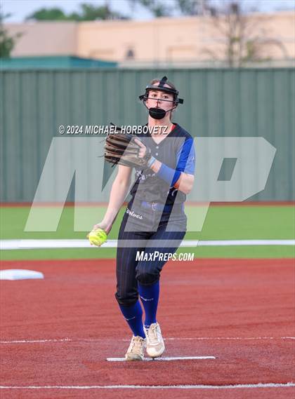 Thumbnail 1 in Plano West @ Allen (UIL 6A Softball Bi-District) photogallery.