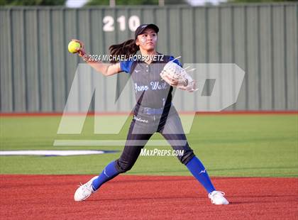 Thumbnail 1 in Plano West @ Allen (UIL 6A Softball Bi-District) photogallery.