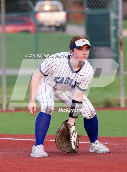 Thumbnail 3 in Plano West @ Allen (UIL 6A Softball Bi-District) photogallery.