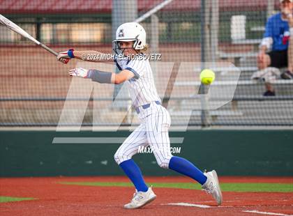 Thumbnail 1 in Plano West @ Allen (UIL 6A Softball Bi-District) photogallery.