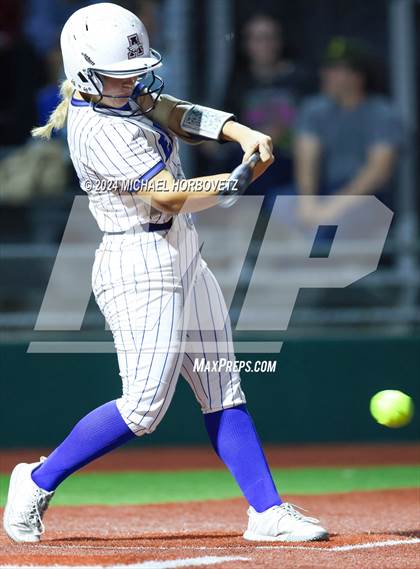 Thumbnail 3 in Plano West @ Allen (UIL 6A Softball Bi-District) photogallery.