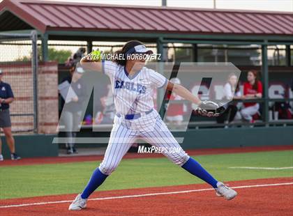 Thumbnail 1 in Plano West @ Allen (UIL 6A Softball Bi-District) photogallery.