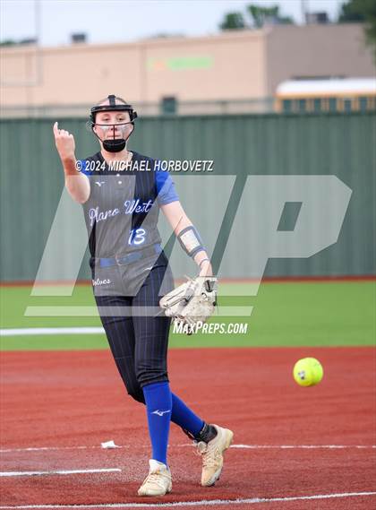 Thumbnail 1 in Plano West @ Allen (UIL 6A Softball Bi-District) photogallery.