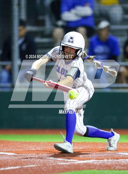 Thumbnail 1 in Plano West @ Allen (UIL 6A Softball Bi-District) photogallery.