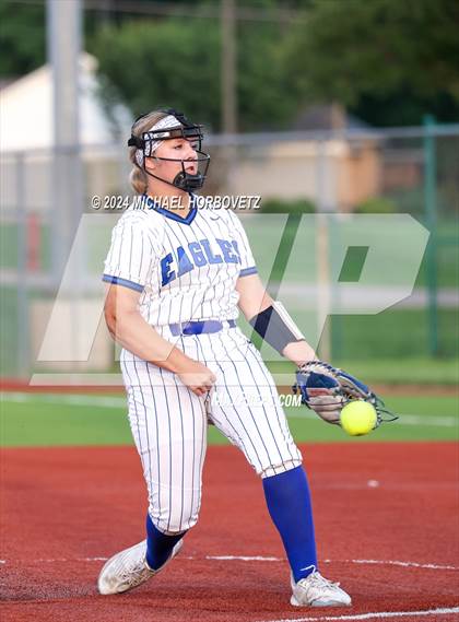 Thumbnail 1 in Plano West @ Allen (UIL 6A Softball Bi-District) photogallery.