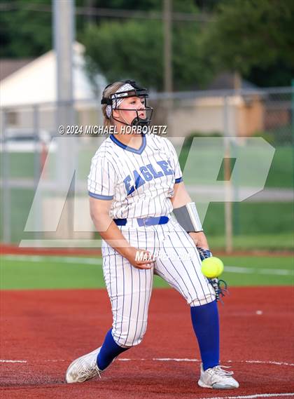 Thumbnail 2 in Plano West @ Allen (UIL 6A Softball Bi-District) photogallery.