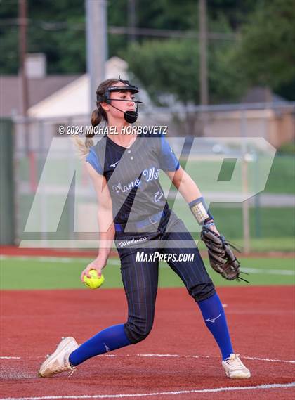 Thumbnail 2 in Plano West @ Allen (UIL 6A Softball Bi-District) photogallery.