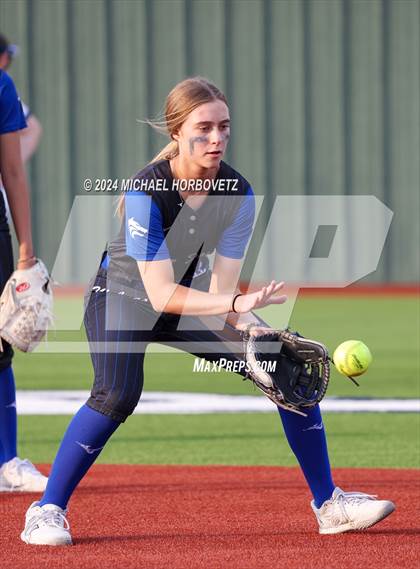 Thumbnail 3 in Plano West @ Allen (UIL 6A Softball Bi-District) photogallery.