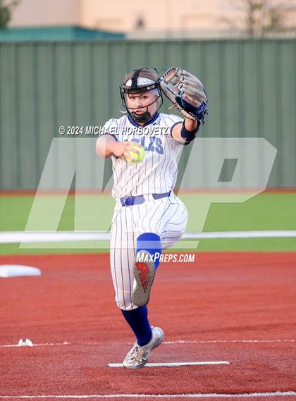 Thumbnail 2 in Plano West @ Allen (UIL 6A Softball Bi-District) photogallery.