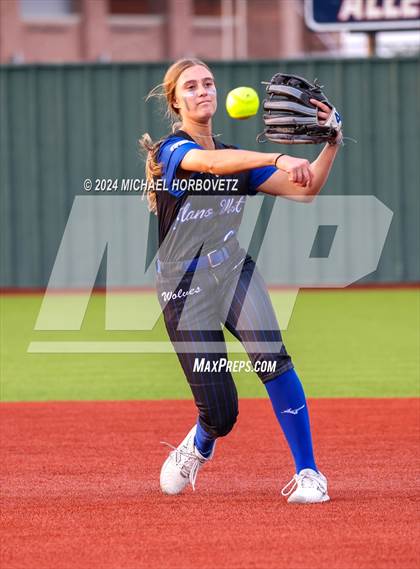 Thumbnail 2 in Plano West @ Allen (UIL 6A Softball Bi-District) photogallery.