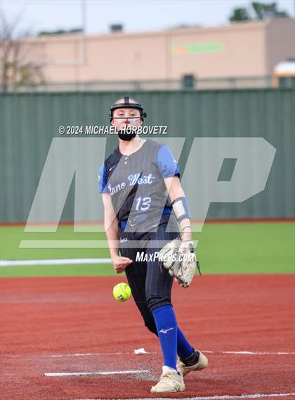 Thumbnail 2 in Plano West @ Allen (UIL 6A Softball Bi-District) photogallery.