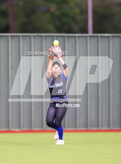 Thumbnail 2 in Plano West @ Allen (UIL 6A Softball Bi-District) photogallery.