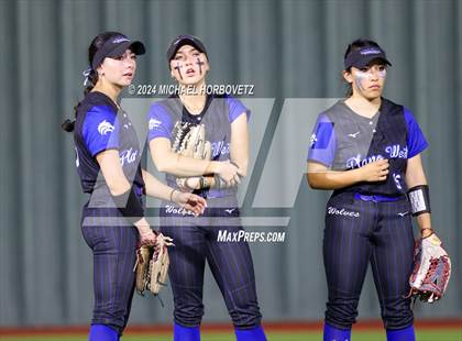 Thumbnail 2 in Plano West @ Allen (UIL 6A Softball Bi-District) photogallery.