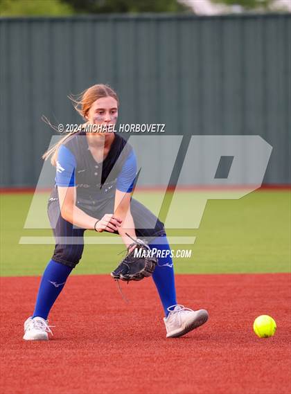 Thumbnail 3 in Plano West @ Allen (UIL 6A Softball Bi-District) photogallery.