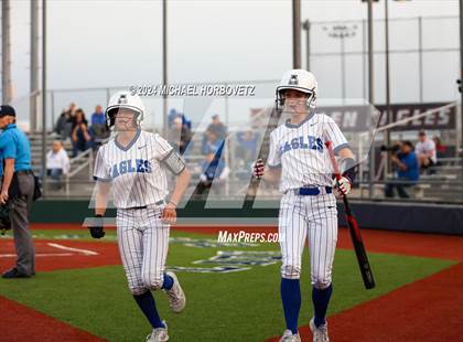 Thumbnail 1 in Plano West @ Allen (UIL 6A Softball Bi-District) photogallery.