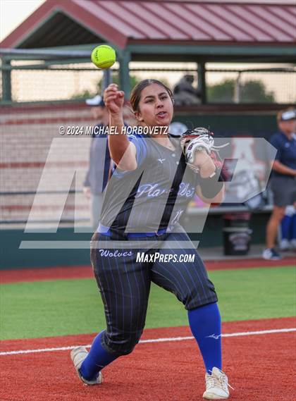 Thumbnail 3 in Plano West @ Allen (UIL 6A Softball Bi-District) photogallery.