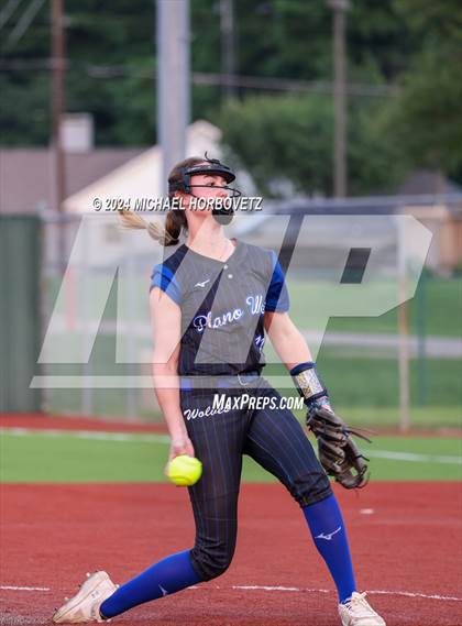 Thumbnail 1 in Plano West @ Allen (UIL 6A Softball Bi-District) photogallery.