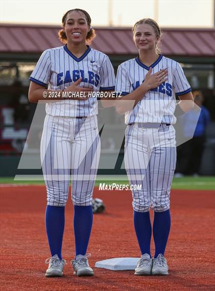 Thumbnail 2 in Plano West @ Allen (UIL 6A Softball Bi-District) photogallery.