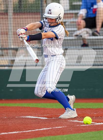 Thumbnail 3 in Plano West @ Allen (UIL 6A Softball Bi-District) photogallery.