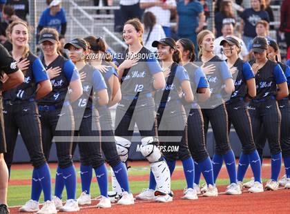 Thumbnail 2 in Plano West @ Allen (UIL 6A Softball Bi-District) photogallery.