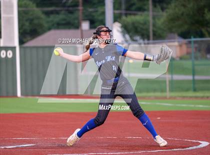 Thumbnail 1 in Plano West @ Allen (UIL 6A Softball Bi-District) photogallery.