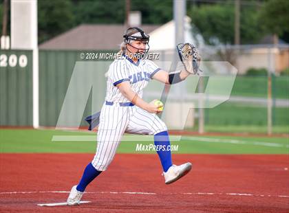 Thumbnail 3 in Plano West @ Allen (UIL 6A Softball Bi-District) photogallery.