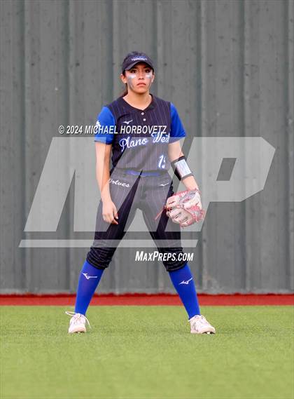 Thumbnail 3 in Plano West @ Allen (UIL 6A Softball Bi-District) photogallery.