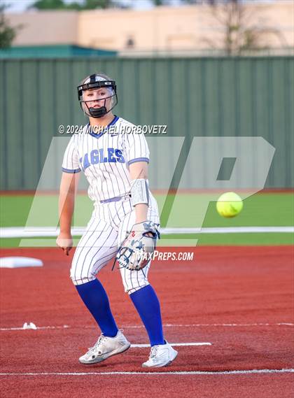 Thumbnail 3 in Plano West @ Allen (UIL 6A Softball Bi-District) photogallery.