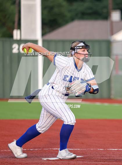 Thumbnail 2 in Plano West @ Allen (UIL 6A Softball Bi-District) photogallery.