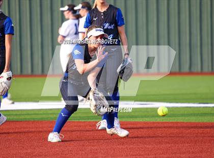 Thumbnail 1 in Plano West @ Allen (UIL 6A Softball Bi-District) photogallery.