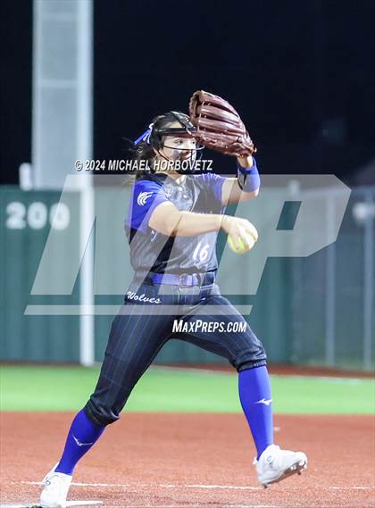 Thumbnail 2 in Plano West @ Allen (UIL 6A Softball Bi-District) photogallery.