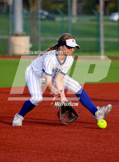 Thumbnail 2 in Plano West @ Allen (UIL 6A Softball Bi-District) photogallery.